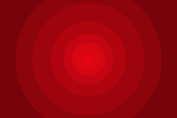 Wall Mural - Red abstract radial step gradient background, Abstract red circular background,