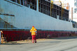 © Gabriele Rohde - Arbeitsplatz im Hafen