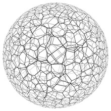 Vector Bubbly Black And White Ball