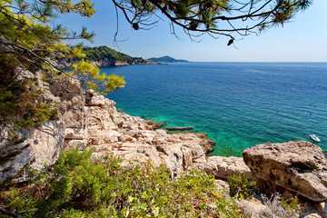 Wall Mural - Adriatic Sea - Dubrovnik, Dalmatia, Croatia