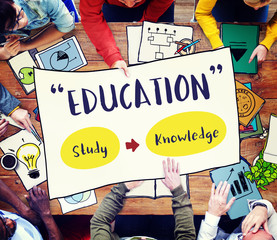 Poster - Education Knowledge Studying Learning Intelligence Concept