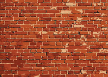 Vector Brick Wall Texture Illustration, Brickwall Pattern