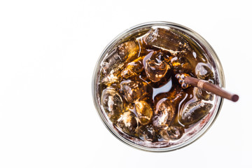 Canvas Print - Cola glass