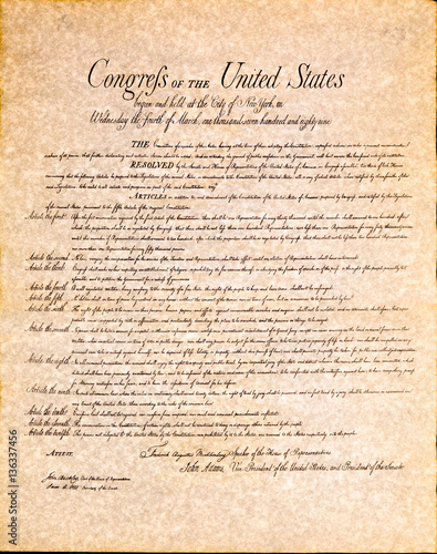 Bill of Rights Stock Photo | Adobe Stock