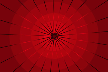 Wall Mural - Abstract red circular background,