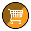 © Gstudio - cart shopping commercial icon vector illustration design