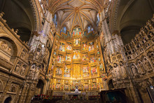 Interior Of Saint Mary Cathedral In Toledo