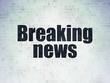 © Maksim Kabakou - News concept: Breaking News on Digital Data Paper background