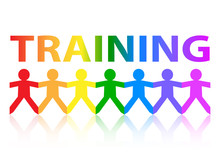 Training Paper People Rainbow