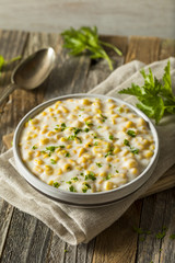 Wall Mural - Fresh Homemade Creamed Corn