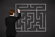 business - finding solution of maze