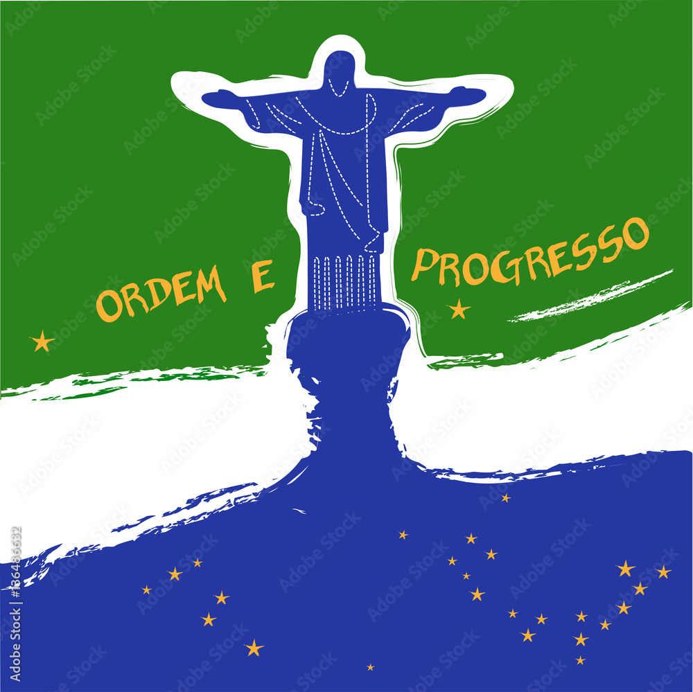 Rio De Janeiro Statue And Brazilian Flag Obrazy Fototapety Plakaty Bajeczneobrazy Pl Rio De Janeiro Statue And Brazilian Flag Obrazy Fototapety Plakaty Bajeczneobrazy Pl
