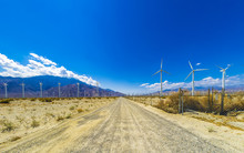 Wind Turbines Outside Palm Spring, CA