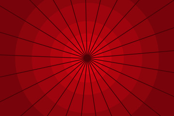 Wall Mural - Abstract red circular background,