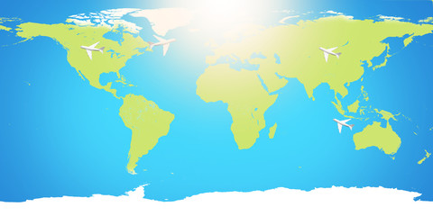  planet earth world map. Elements of this image furnished by NASA