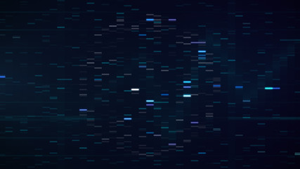 Wall Mural - digital glitch abstract background