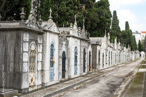 Plakat Portugalia - Lissabon - Cmentarz w Prazeres
