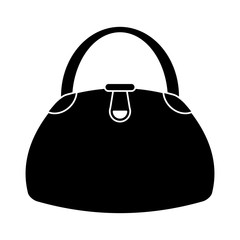 Wall Mural - woman handbag fashion style pictogram vector illustration eps 10