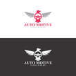 auto motive logo in vector
