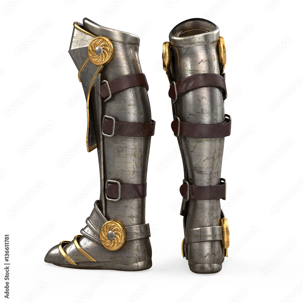 knight armor boots