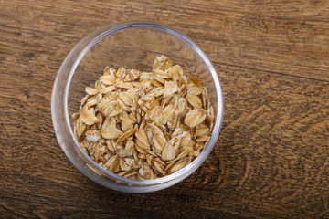 Raw oatmeal