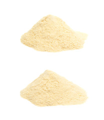 Poster - Pile of corn flour isolated