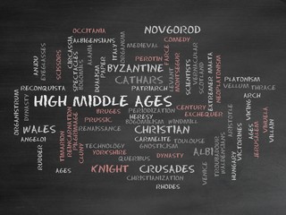 Canvas Print - High Middle Ages