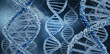 DNA molecules concept background illustration.