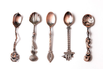 set of vintage forks and spoons