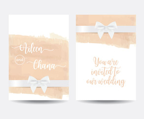 Wedding template collection for banners,Flyers,Placards with whi