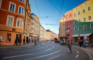 Poster - Street of Innsbruck