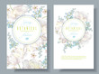 Spring flower banners