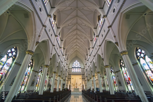 Fotografie, Obraz Cathedral of Saint John the Baptist interior, Charleston
