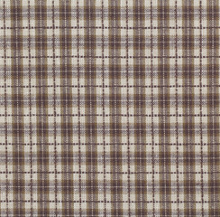 Wall Mural - Plaid cotton fabric for background or texture