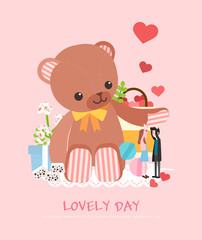 Sticker - Love illustration