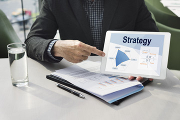 Wall Mural - Strategy Benchmark Marketing Business Ideas