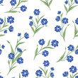© Terriana - Floral seamless pattern. Flower background