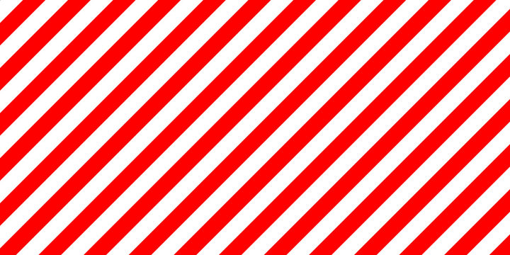 red and white stripes diagonally sign, the size load