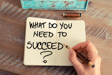 Wall Mural - question what do you need to succeed ?
