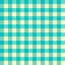 Seamless Checkered And Colorful Tartan Pattern With Stripes And Squares - Eps10 Vector Graphics And Illustration