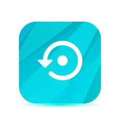 Poster -  Creative Glass App Icon - Vector 