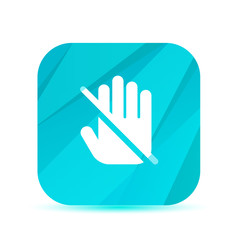 Poster - Creative Glass App Icon - Vector