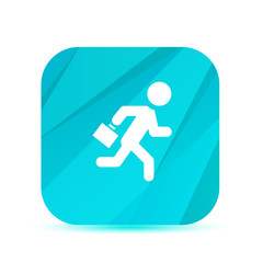 Poster - Creative Glass App Icon - Vector