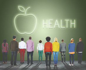 Wall Mural - Health Nutrition Apple Healthy Eating Organic Concept