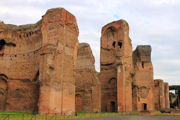 Wall Mural - Baths of Caracalla in Rome, Italy