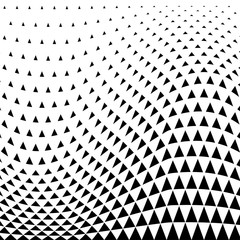 Poster - abstract background. geometric design. abstract geometric triangle design halftone pattern