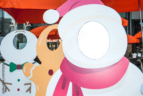 Christmas iceman for everyone take photography Tableau sur Toile