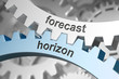 forecast horizon   / Cogwheel / Metal / 3d