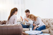 © zinkevych - Positive nice couple having a psychological session