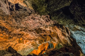 Caverna con un Lago Sotteraneo - Lanzarote - Canarie